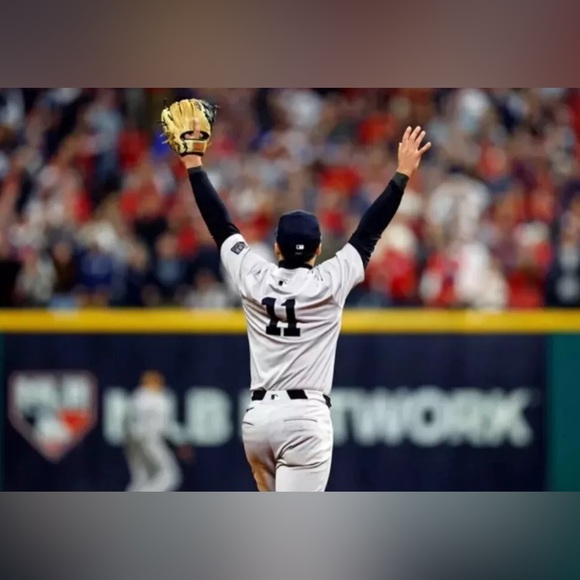 Nike Authentic NY Yankees Anthony Volpe #11 World Series 2024 Jersey Men’s Sz: M - Picture 4 of 6